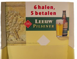 Leeuw bier pils display detail